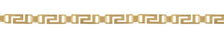 4mm  Greek Key Link