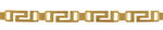 6mm  Greek Key Link